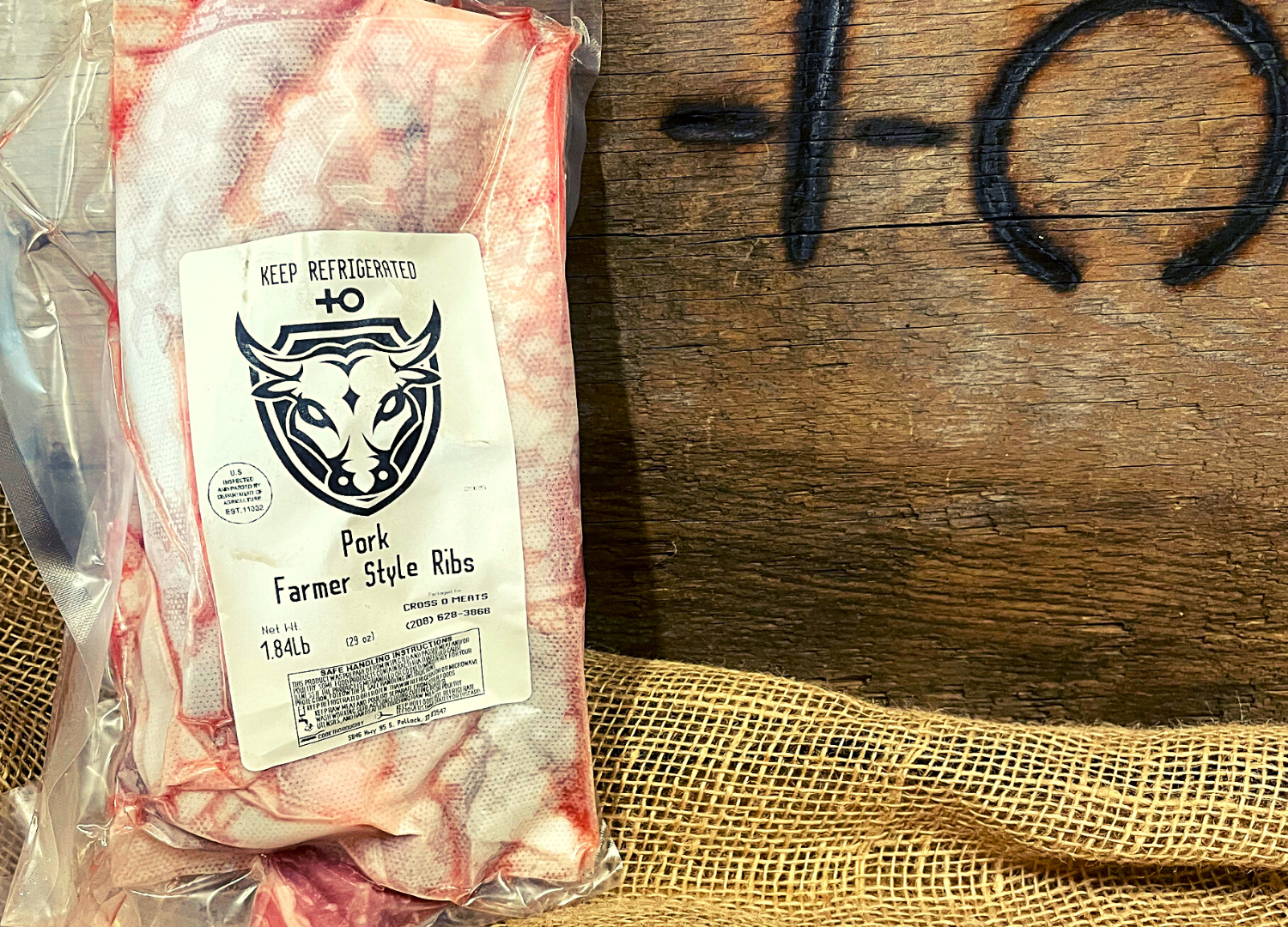 Pork Farm Style Ribs - Shipped