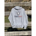 Load image into Gallery viewer, &quot;Cross O Meats Original American&quot; Grey Hoodie
